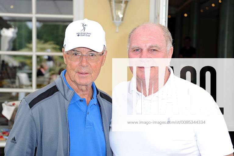 6 Action Childrens Dreams Golf Cup Franz Beckenbauer and Ulrich Uli Hoeneß on the occasion of the 6 Childrens Dreams Golf Cup on 07 09 2018 in St Leon Rot 20180907MWI1356