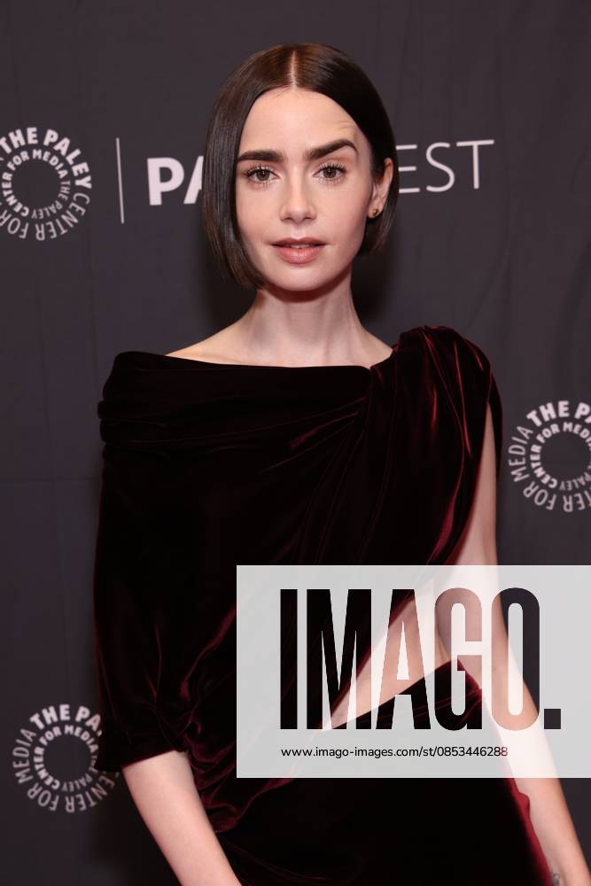 Lily Collins attends 2026 PaleyFest LA - Netflix s Emily in Paris at Dolby Theatre in Hollywood. USA - ZUMA6: 20260410_zaa_a123_082