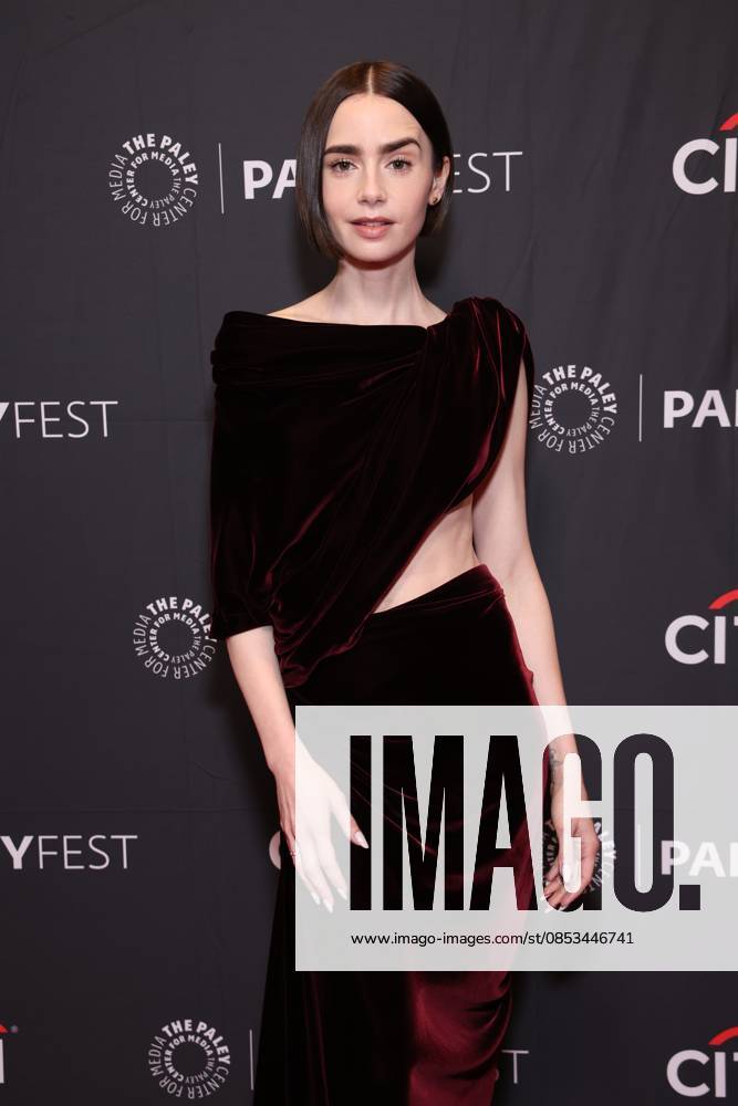 Lily Collins attends 2026 PaleyFest LA - Netflix s Emily in Paris at Dolby Theatre in Hollywood. USA - ZUMA6: 20260410_zaa_a123_087