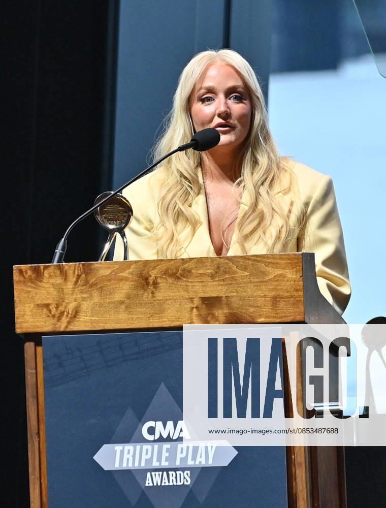 2026 CMA Triple Play Awards Jessie Jo Dillon onstage at the 2026 CMA Triple Play Awards at the Country Music Hall of Fame and Museum on April 13, 2026 in Nashville, TN. Nashville Country Music Hall of Fame and Museum Tennessee USA