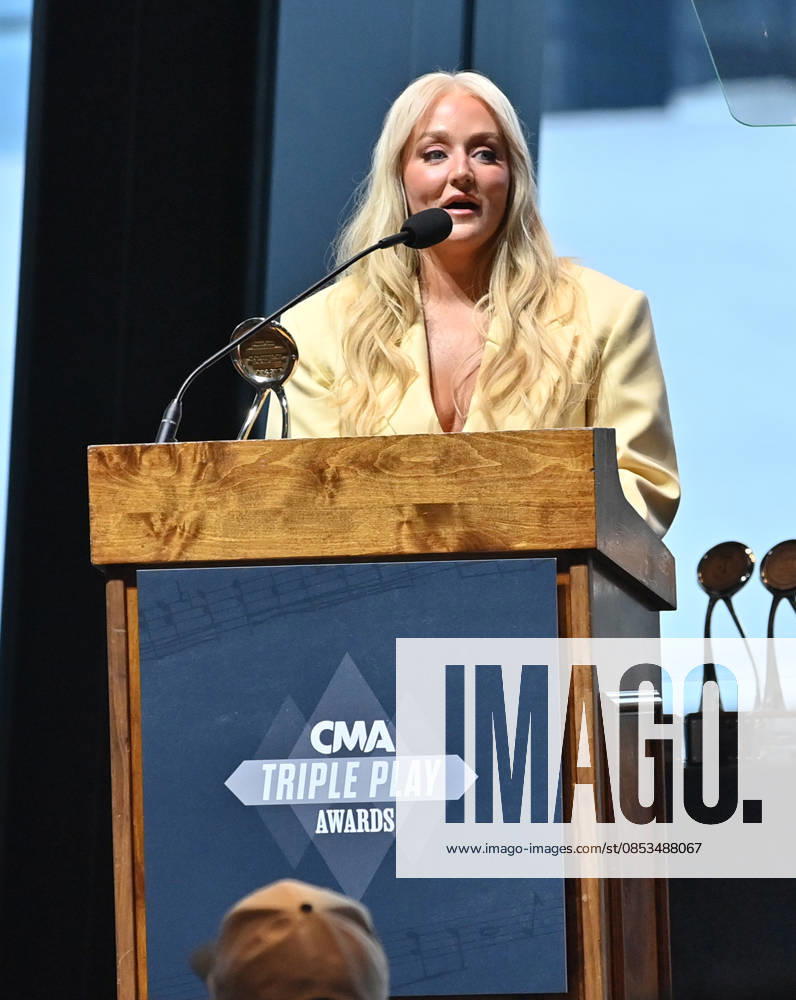 2026 CMA Triple Play Awards Jessie Jo Dillon onstage at the 2026 CMA Triple Play Awards at the Country Music Hall of Fame and Museum on April 13, 2026 in Nashville, TN. Nashville Country Music Hall of Fame and Museum Tennessee USA