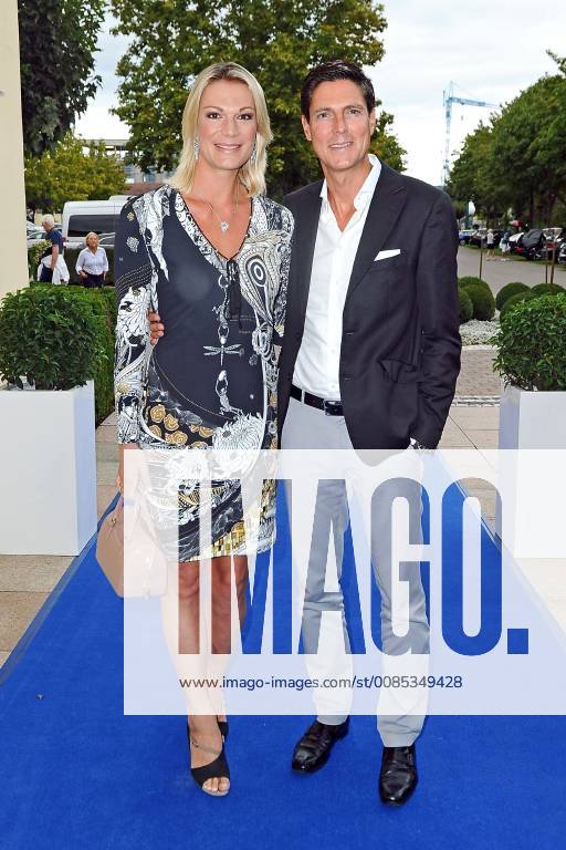 6 Action Childrens Dreams Golf Cup Marcus Höfl and Maria Höfl Riesch on the occasion of the 6 Childrens Dreams Golf Cup on 07 09 2018 in St Leon Rot 20180907MWI1592