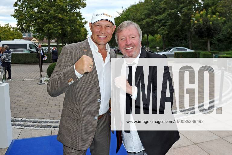 6 Aktion Kinderträume Golf Cup Axel Schulz and Werner Schulze Erdel on the occasion of the 6 Aktion Kinderträume Golf Cup on 07 09 2018 in St Leon Rot 20180907MWI1695