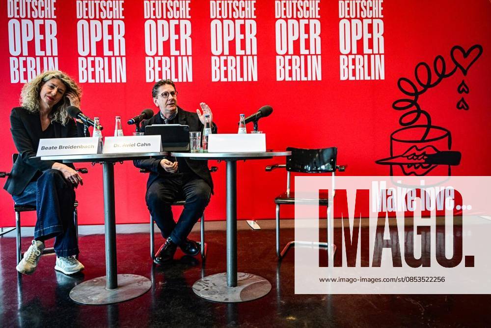 Annual Pk Deutsche Oper Berlin for the 2026 27 season Annual Pk Deutsche Oper Berlin for the 2026 27 season with the new artistic director Aviel Cahn and chief dramaturge Beate Breidenbach, photographed on 14 04 2026 in Berlin Berlin Berlin Berlin Copyright MaurizioxGambarini