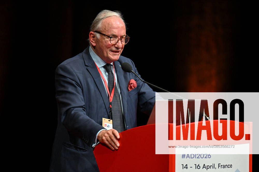 Royals At 37th Global Conference of Alzheimer Disease International - Lyon Gerard Herrbach President of France Alzeihmer Rhone attending the 37th Global Conference of Alzheimer’s Disease International (ADI) in Lyon, France on April 14, 2026. Photo by Julien Reynaud APS-Medias ABACAPRESS.COM Lyon France