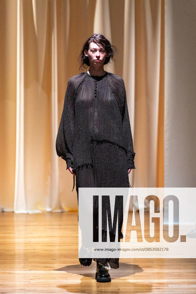 Runway model, April 14, 2026 - tiit tokyo 2026 AUTUMN WINTER RUNWAY SHOW more. at WITH HARAJUKU HALL in Tokyo, Japan. aflo_326928404