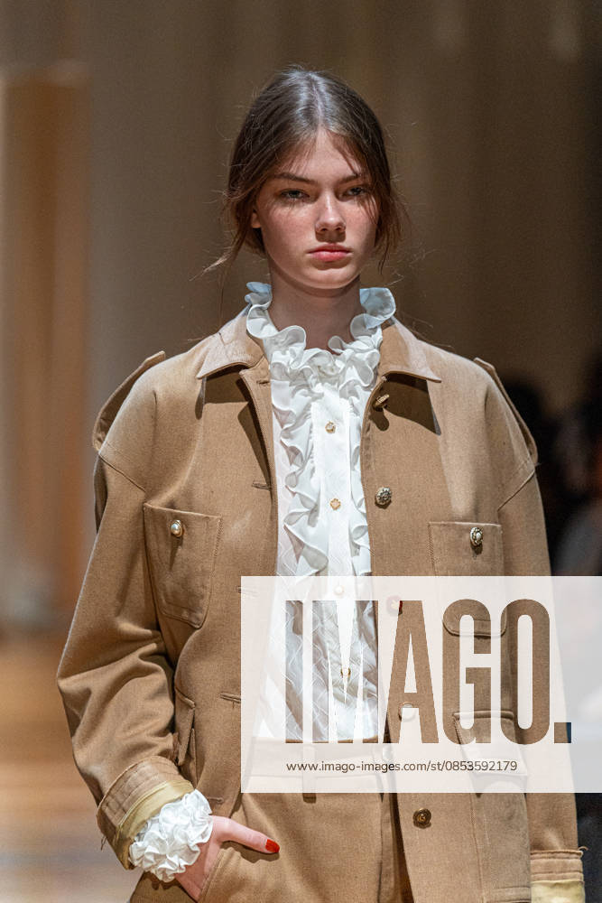 Runway model, April 14, 2026 - tiit tokyo 2026 AUTUMN WINTER RUNWAY SHOW more. at WITH HARAJUKU HALL in Tokyo, Japan. aflo_326928405