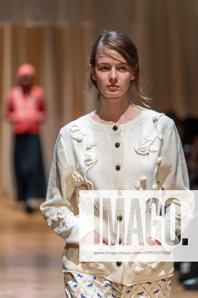 Runway model, April 14, 2026 - tiit tokyo 2026 AUTUMN WINTER RUNWAY SHOW more. at WITH HARAJUKU HALL in Tokyo, Japan. aflo_326928409