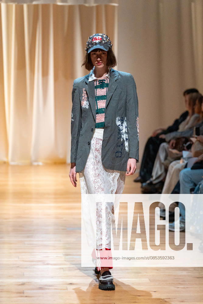 #2 Runway model, April 14, 2026 - tiit tokyo 2026 AUTUMN WINTER RUNWAY SHOW more. at WITH HARAJUKU HALL in Tokyo, Japan. aflo_326928422