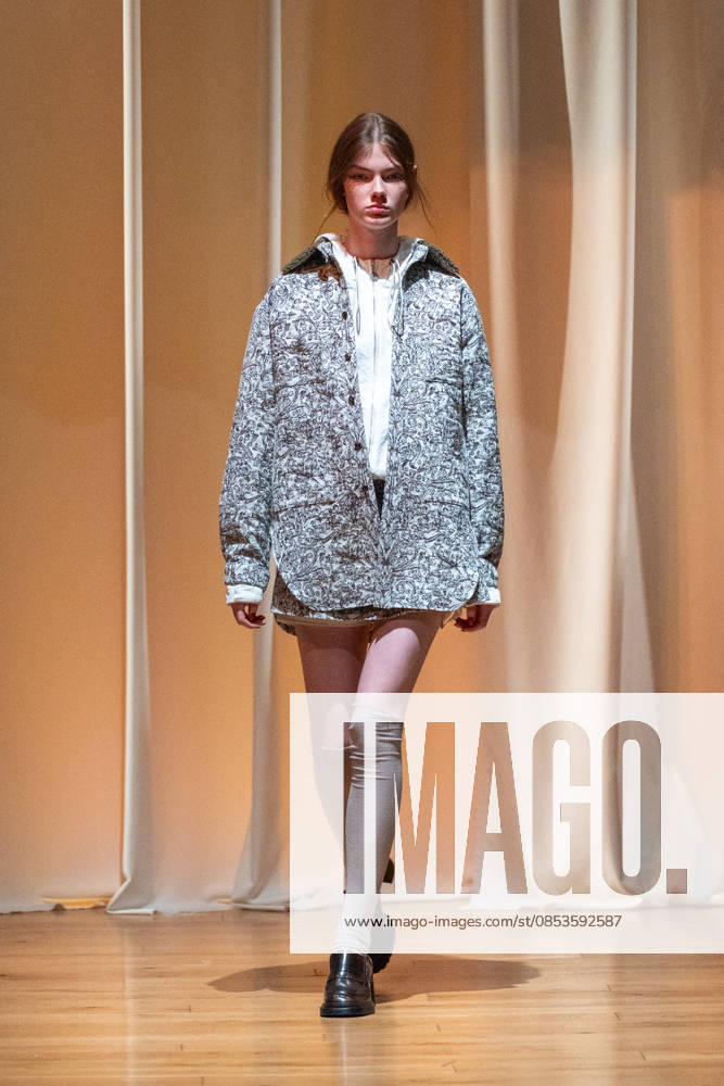 Runway model, April 14, 2026 - tiit tokyo 2026 AUTUMN WINTER RUNWAY SHOW more. at WITH HARAJUKU HALL in Tokyo, Japan. aflo_326928425