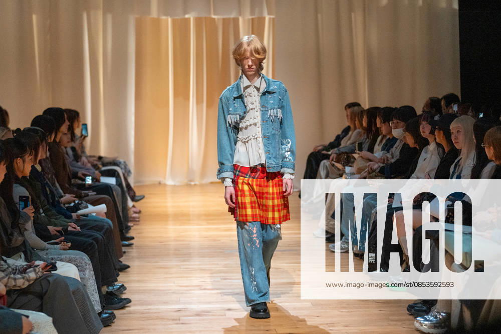 Runway model, April 14, 2026 - tiit tokyo 2026 AUTUMN WINTER RUNWAY SHOW more. at WITH HARAJUKU HALL in Tokyo, Japan. aflo_326928427