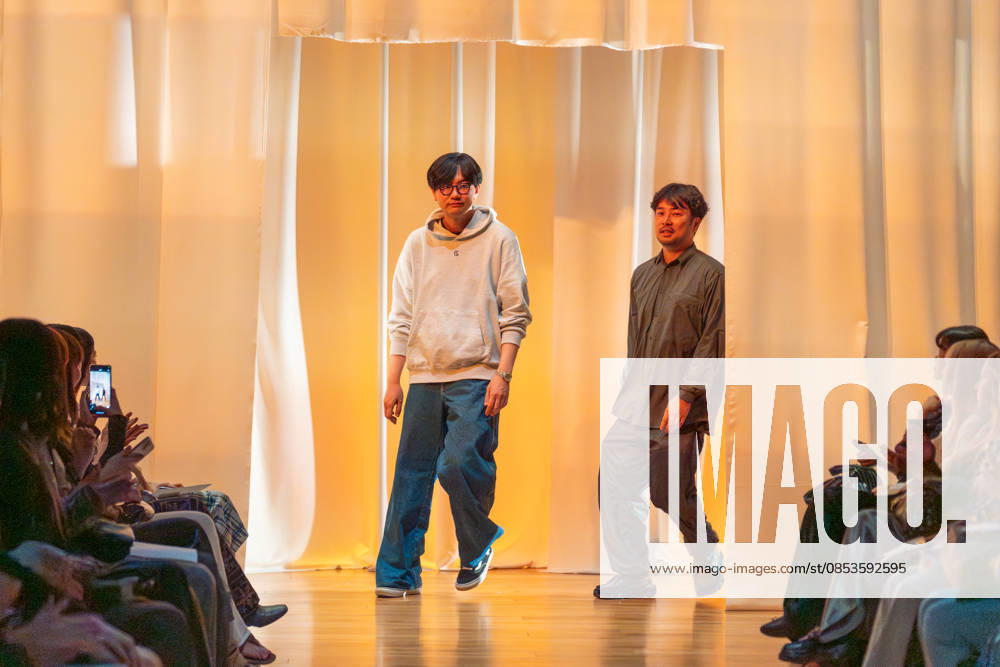 Designer of tiit tokyo: Sho Iwata and Hiroshi Takizawa, April 14, 2026 - tiit tokyo 2026 AUTUMN WINTER RUNWAY SHOW more. at WITH HARAJUKU HALL in Tokyo, Japan. aflo_326928435