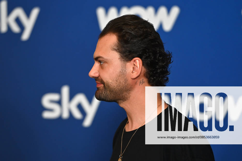Jimi Blue OCHSENKNECHT, single image, cropped single motif, portrait, portrait, portrait Munich program presentation SKY SPOTLIGHT, Sky Originals on 15 04 2026 at the Hotel Bayerischer Hof
