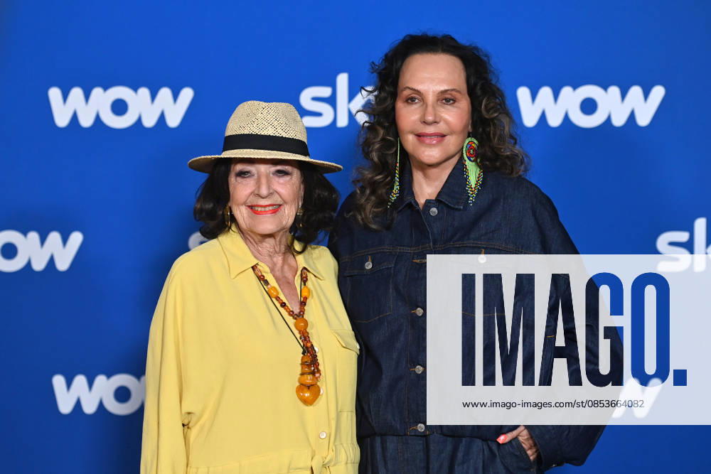 Baerbel WIERICHS with daughter Natascha OCHSENKNECHT, Munich program presentation SKY SPOTLIGHT, Sky Originals on 15 04 2026 at the Hotel Bayerischer Hof