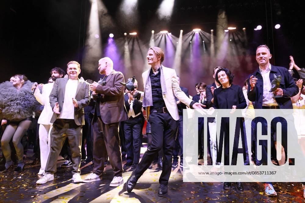 32 BZ Kulturpreis prizewinners Peter Plate, Ulf Sommer, Alexander Scheer, Herta Müller, Kirill Serebrennikov, BZ Kulturpreis, Haus der Berliner Festspiele, Berlin Date 15 04 2026