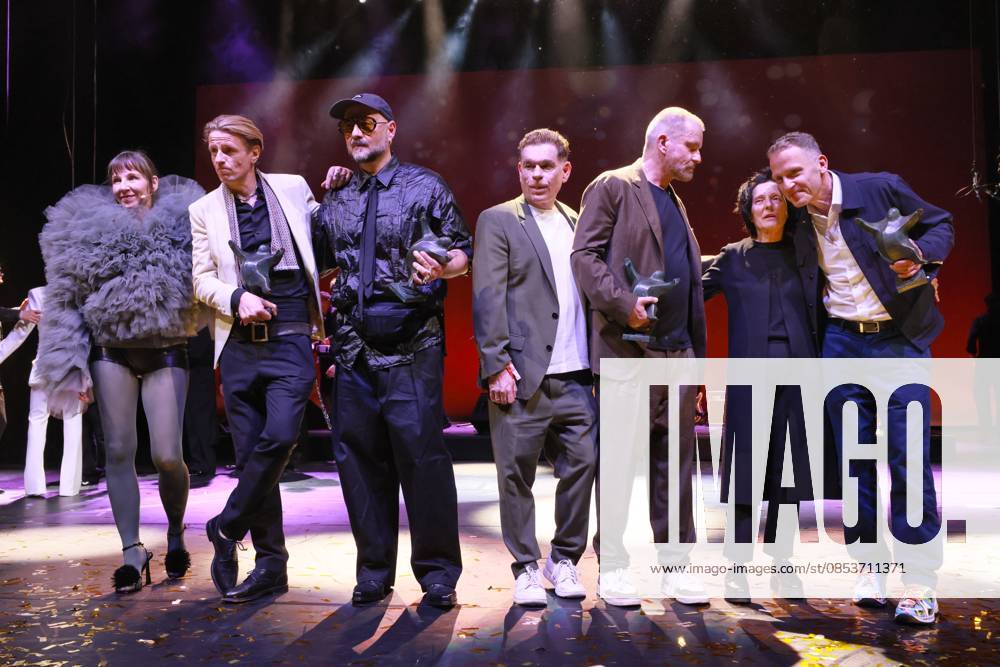 32 BZ Kulturpreis Meret Becker, prizewinners Alexander Scheer, Kirill Serebrennikov, Peter Plate, Ulf Sommer, Herta Müller, Norbert Bisky BZ Kulturpreis, Haus der Berliner Festspiele, Berlin Date 15 04 2026