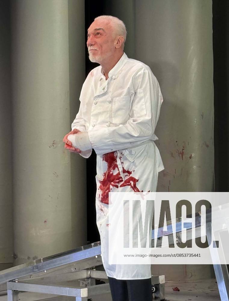 Actor PATRICK PAGE seen at the curtain call for the Off-Broadway show of Titus Andronicus held at the Red Bull Theater at The Pershing Square Signature Center. New York USA - ZUMAk03_ 20260415_zaf_k03_001