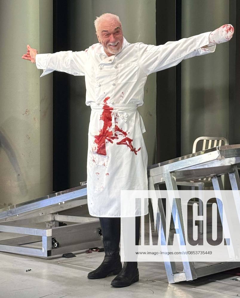 Actor PATRICK PAGE seen at the curtain call for the Off-Broadway show of Titus Andronicus held at the Red Bull Theater at The Pershing Square Signature Center. New York USA - ZUMAk03_ 20260415_zaf_k03_004
