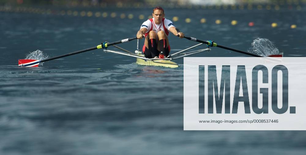 Rudern Bled Slovenien 31.08.2011 Weltmeisterschaften Herren EINER SCULLS Olaf TUFTE NOR
