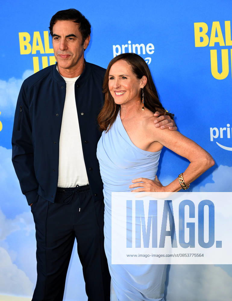 Actor Sacha Baron Cohen and Molly Shannon attend the Premiere Of Amazon MGM Studios Balls Up held at Harmony Gold Theater Los Angeles United States - ZUMAs197 20260414_aaa_s197_412