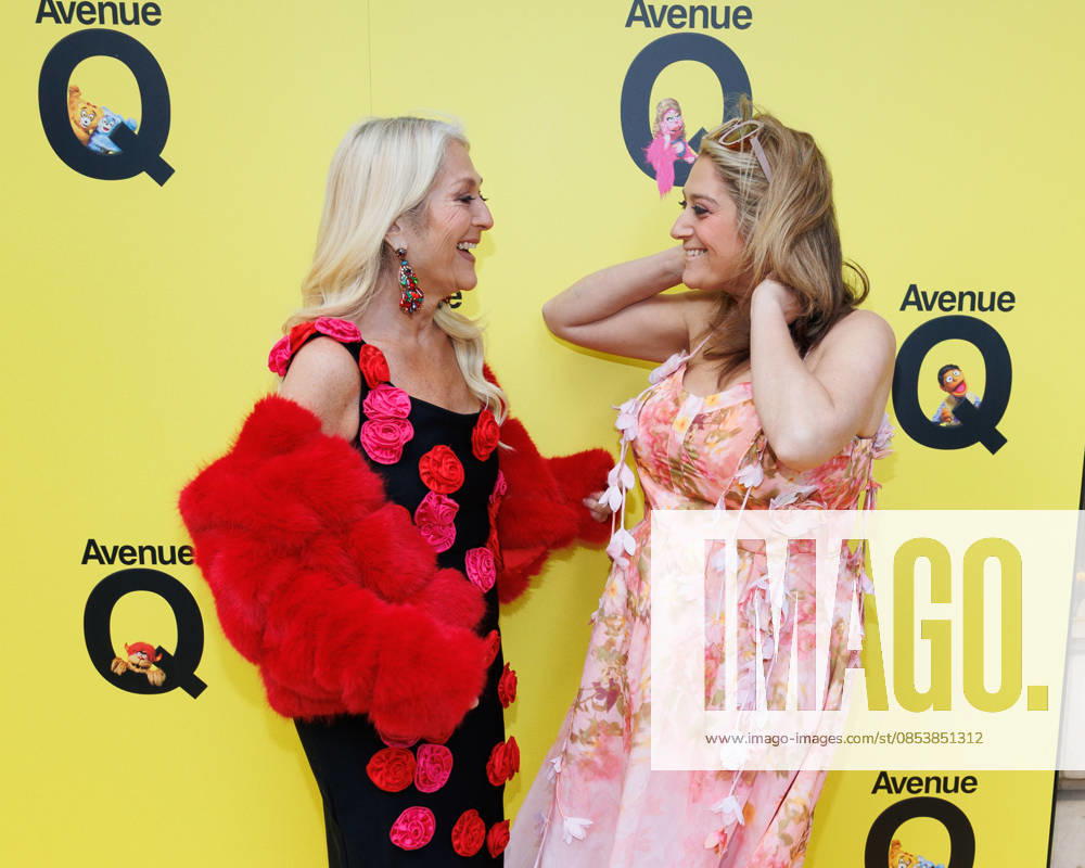 Vanessa Feltz and daughter Saskia Kurer attend Avenue Q press night at the Shaftesbury Theatre in London, UK on 16th April 2026 Vanessa Feltz and daughter Saskia Kurer attend Avenue Q press night at the Shaftesbury Theatre in London, UK on 16th April 2026, Credit:Manuela Langotsch Avalon United Kingdom, London, Shaftesbury Theatre
