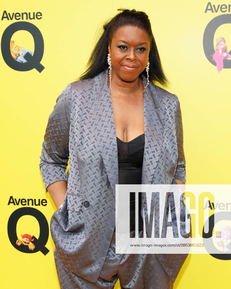 Michelle Greenidge attends Avenue Q press night at the Shaftesbury Theatre in London, UK on 16th April 2026 Michelle Greenidge attends Avenue Q press night at the Shaftesbury Theatre in London, UK on 16th April 2026, Credit:Manuela Langotsch Avalon United Kingdom, London, Shaftesbury Theatre