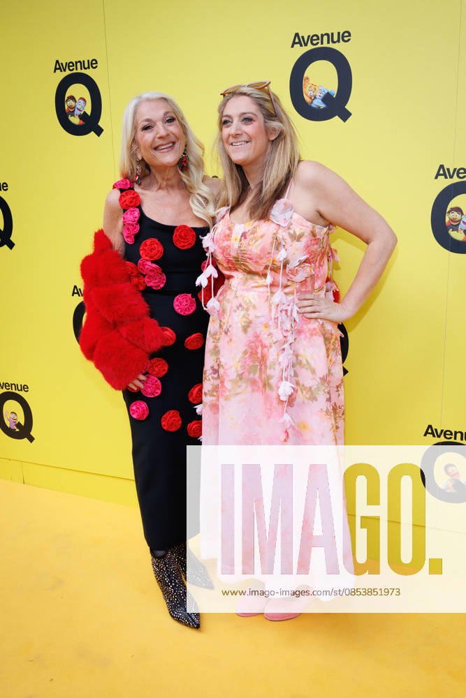 Vanessa Feltz and daughter Saskia Kurer attend Avenue Q press night at the Shaftesbury Theatre in London, UK on 16th April 2026 Vanessa Feltz and daughter Saskia Kurer attend Avenue Q press night at the Shaftesbury Theatre in London, UK on 16th April 2026, Credit:Manuela Langotsch Avalon United Kingdom, London, Shaftesbury Theatre