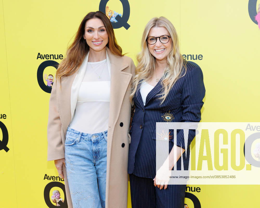 Luisa Zissman and Anna Williamson attend Avenue Q press night at the Shaftesbury Theatre in London, UK on 16th April 2026 Luisa Zissman and Anna Williamson attend Avenue Q press night at the Shaftesbury Theatre in London, UK on 16th April 2026, Credit:Manuela Langotsch Avalon United Kingdom, London, Shaftesbury Theatre