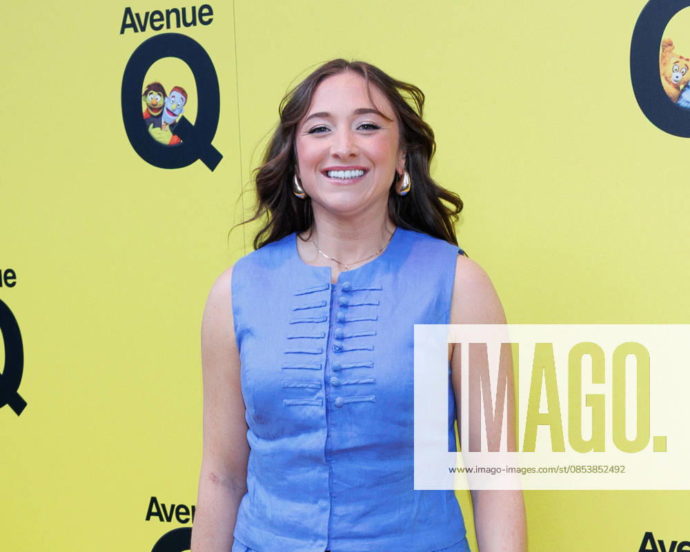 Sydnie Christmas attends Avenue Q press night at the Shaftesbury Theatre in London, UK on 16th April 2026 Sydnie Christmas attends Avenue Q press night at the Shaftesbury Theatre in London, UK on 16th April 2026, Credit:Manuela Langotsch Avalon United Kingdom, London, Shaftesbury Theatre