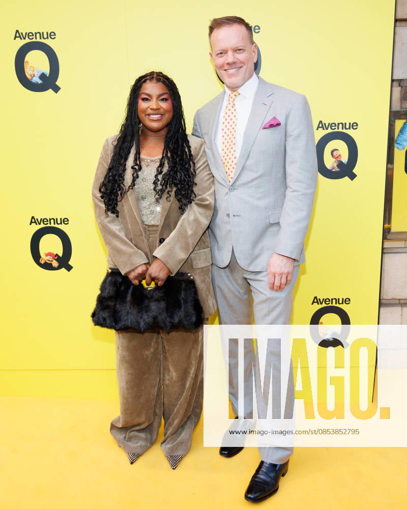 Ester Dean and Jason Moore attend Avenue Q press night at the Shaftesbury Theatre in London, UK on 16th April 2026 Ester Dean and Jason Moore attend Avenue Q press night at the Shaftesbury Theatre in London, UK on 16th April 2026, Credit:Manuela Langotsch Avalon United Kingdom, London, Shaftesbury Theatre