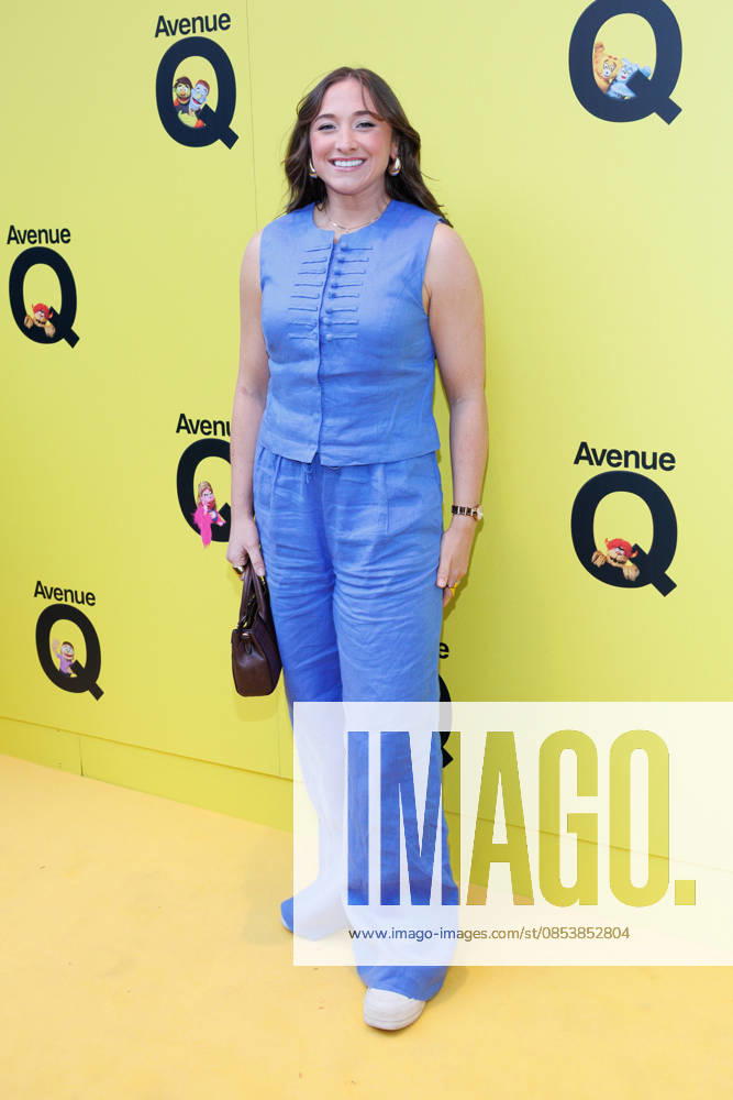 Sydnie Christmas attends Avenue Q press night at the Shaftesbury Theatre in London, UK on 16th April 2026 Sydnie Christmas attends Avenue Q press night at the Shaftesbury Theatre in London, UK on 16th April 2026, Credit:Manuela Langotsch Avalon United Kingdom, London, Shaftesbury Theatre