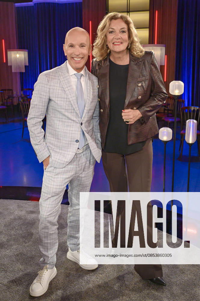 Michael Begasse and Bettina Tietjen at the recording of the WDR talk show Kölner Treff in WDR Studio BS 3 Cologne, 16 04 2026 Foto:xW.xRanderathx xFuturexImagex koelner_treff_4346