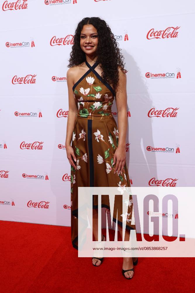 Catherine Lagaaia at arrivals for CinemaCon 2026 Big Screen Achievement Awards, OMNIA Nightclub, The Dolby Colosseum, Caesars Palace, Las Vegas, NV, April 16, 2026. Photo By: JA Everett Collection CinemaCon 2026 Big Screen Achievement Awards PUBLICATIONXNOTxINxCANxCHNxFRAxITAxJPNxNORxPOLxRUSxESPxUKxUSA
