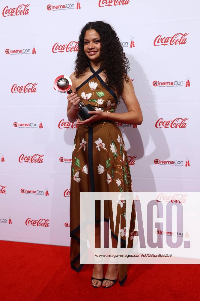Catherine Lagaaia (Rising Star of 2026) at arrivals for CinemaCon 2026 Big Screen Achievement Awards, OMNIA Nightclub, The Dolby Colosseum, Caesars Palace, Las Vegas, NV, April 16, 2026. Photo By: JA Everett Collection CinemaCon 2026 Big Screen Achievement Awards PUBLICATIONXNOTxINxCANxCHNxFRAxITAxJPNxNORxPOLxRUSxESPxUKxUSA