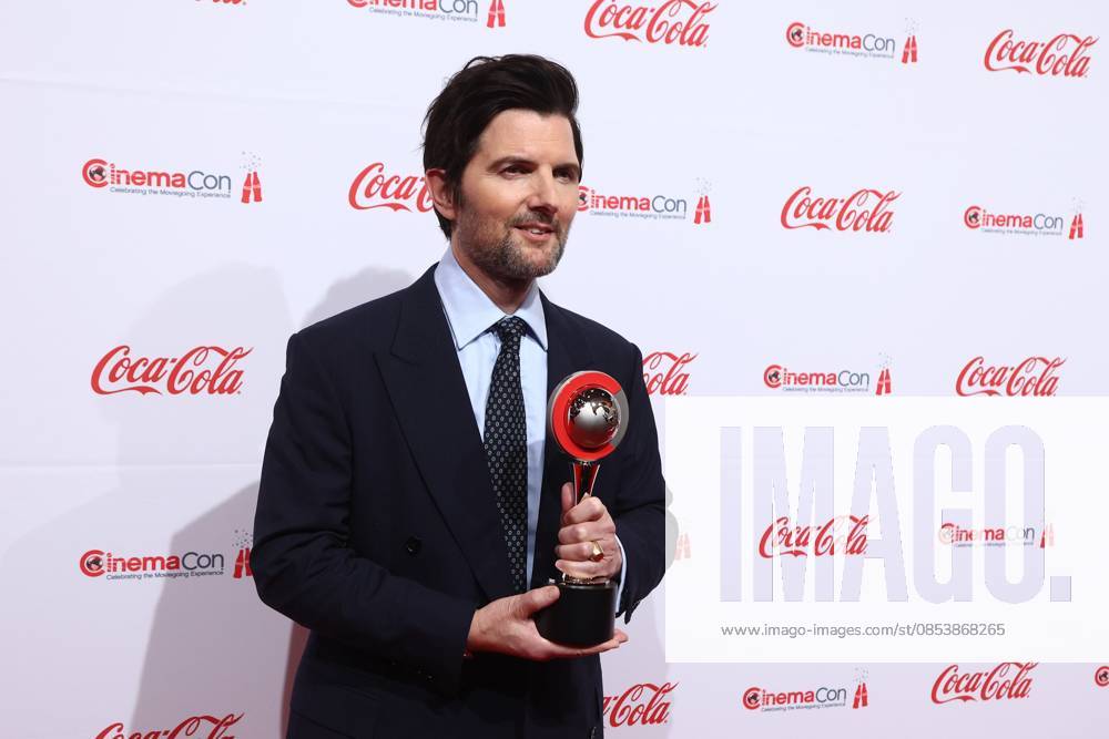 Adam Scott at arrivals for CinemaCon 2026 Big Screen Achievement Awards, OMNIA Nightclub, The Dolby Colosseum, Caesars Palace, Las Vegas, NV, April 16, 2026. Photo By: JA Everett Collection CinemaCon 2026 Big Screen Achievement Awards PUBLICATIONXNOTxINxCANxCHNxFRAxITAxJPNxNORxPOLxRUSxESPxUKxUSA