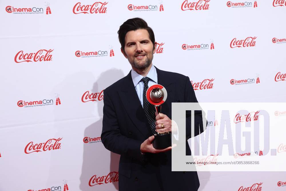 Adam Scott at arrivals for CinemaCon 2026 Big Screen Achievement Awards, OMNIA Nightclub, The Dolby Colosseum, Caesars Palace, Las Vegas, NV, April 16, 2026. Photo By: JA Everett Collection CinemaCon 2026 Big Screen Achievement Awards PUBLICATIONXNOTxINxCANxCHNxFRAxITAxJPNxNORxPOLxRUSxESPxUKxUSA