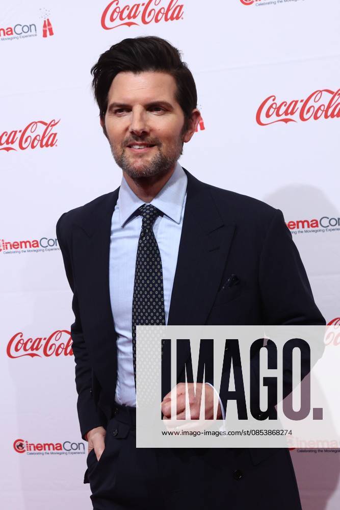 Adam Scott at arrivals for CinemaCon 2026 Big Screen Achievement Awards, OMNIA Nightclub, The Dolby Colosseum, Caesars Palace, Las Vegas, NV, April 16, 2026. Photo By: JA Everett Collection CinemaCon 2026 Big Screen Achievement Awards PUBLICATIONXNOTxINxCANxCHNxFRAxITAxJPNxNORxPOLxRUSxESPxUKxUSA