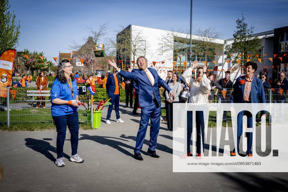 ZEEWOLDE - King Willem-Alexander will give the starting signal for the King s Games during the national opening at public primary school Panta Rhei and ICB Kaleidoscoop in Zeewolde. Traditionally, the King s Games start with the joint King s Breakfast. Subsequently, the King will open the games and visit various sports and games activities. ROBIN UTRECHT ANP netherlands out - belgium out