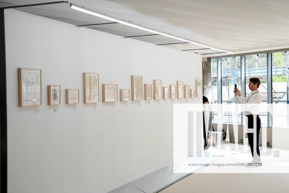 Milan, Preview of Paris Internationale Milano for Milan Art Week, an independent art fair at Palazzo Galbani on Via Finzi.
