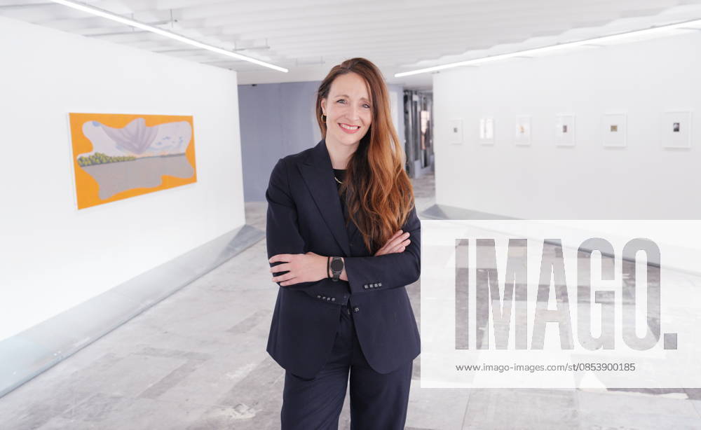 Milan, Preview of Paris Internationale Milano for Milan Art Week, independent art fair in Palazzo Galbani on Via Finzi, pictured is president Silvia Ammon