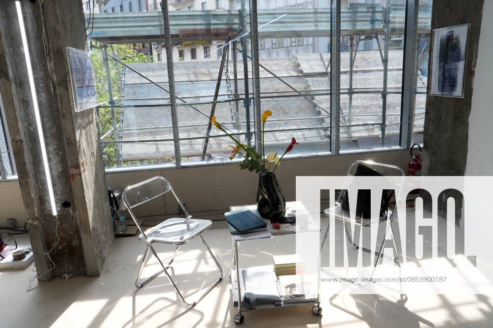 Milan, Preview of Paris Internationale Milano for Milan Art Week, an independent art fair at Palazzo Galbani on Via Finzi.