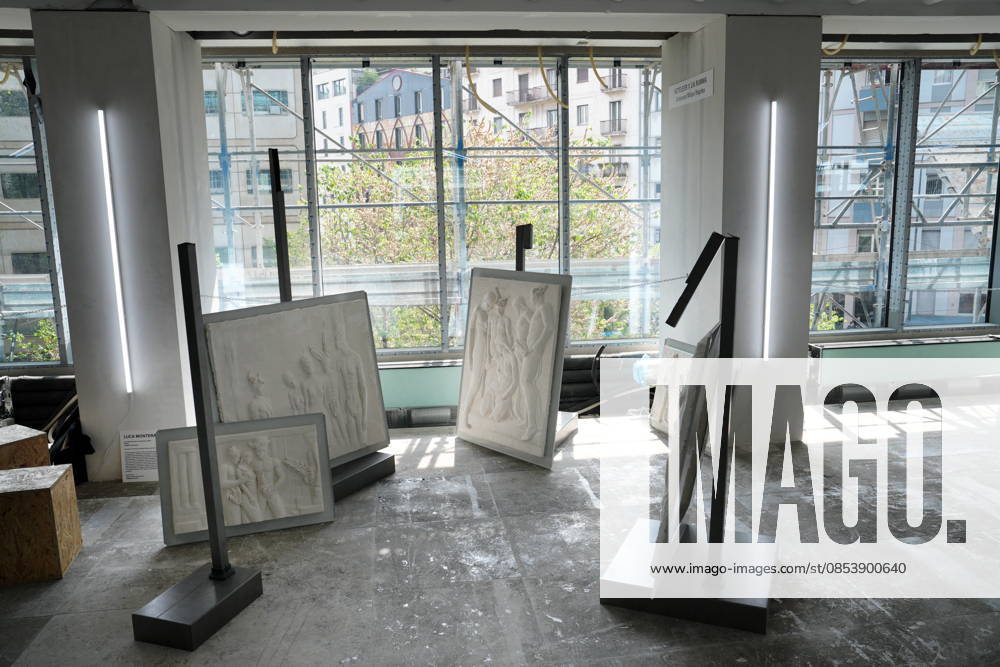 Milan, Preview of Paris Internationale Milano for Milan Art Week, an independent art fair at Palazzo Galbani on Via Finzi.