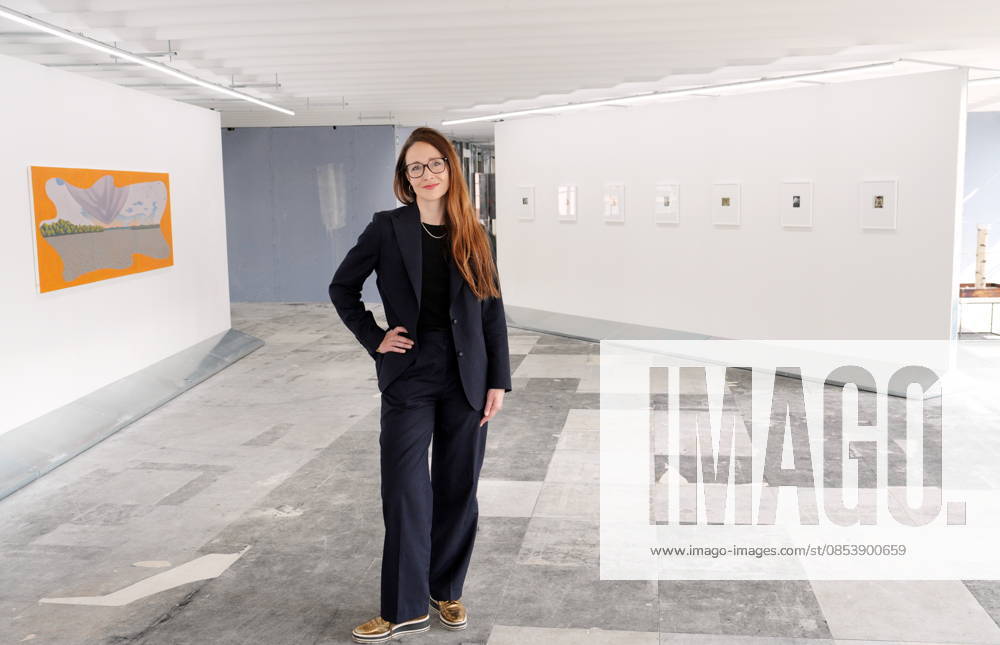 Milan, Preview of Paris Internationale Milano for Milan Art Week, independent art fair in Palazzo Galbani on Via Finzi, pictured is president Silvia Ammon