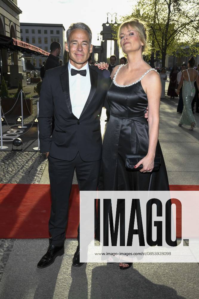 ABB PRESS BALL Marco Girnth and Melanie Marschke as guests at the 73 Federal Press Ball at the Hotel Adlon Kempinski on 17 04 2026 in Berlin