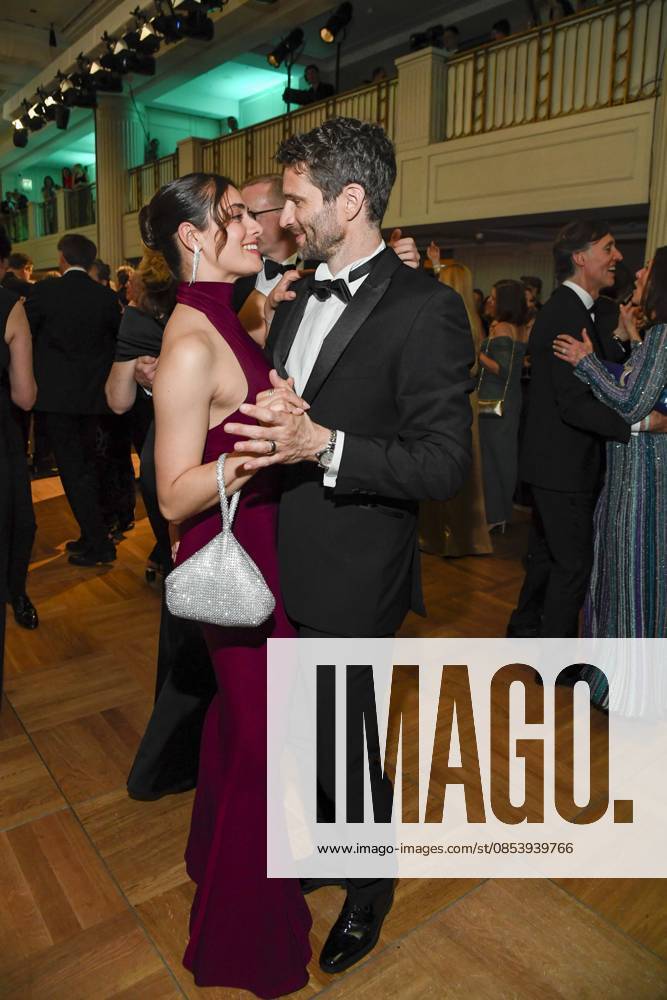 ABB PRESS BALL Arne Friedrich dancing with his wife Linn at the 73rd Federal Press Ball at the Hotel Adlon Kempinski on 17 04 2026 in Berlin
