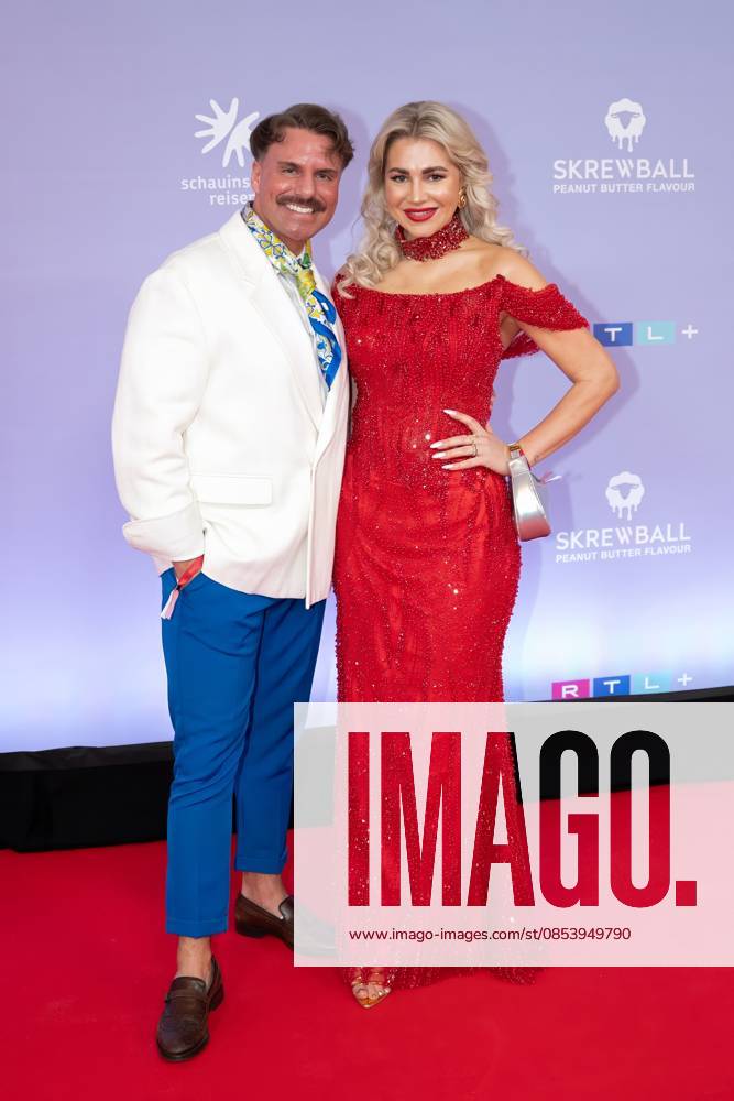 The Reality Awards 2026 Sascha Schmitz with wife Sandra Czok at the presentation of the RTL Reality Awards 2026 at the Maritim Hotel Bonn on 16 04 2026 Bonn Maritim Hotel Nordrhein Westfalen