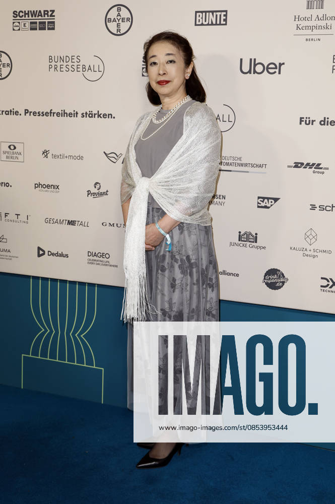 Mitsuko Shino at the 73 Federal Press Ball 2026 at the Hotel Adlon Kempinski Berlin, 17 04 2026 Foto:xJ.xFuturexImagex bundespresseball_6401