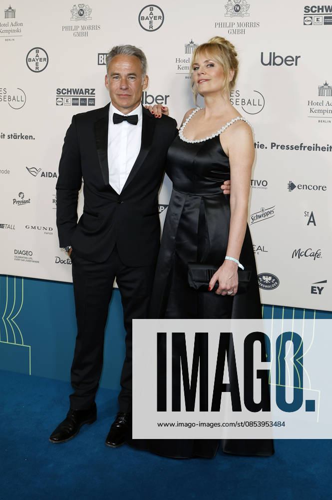 Marco Girnth and Melanie Marschke at the 73 Federal Press Ball 2026 at the Hotel Adlon Kempinski Berlin, 17 04 2026 Foto:xJ.xFuturexImagex bundespresseball_6419