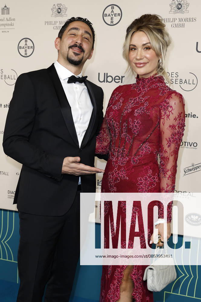 Eko Fresh with wife Sarah Bora at the 73 Federal Press Ball 2026 at the Hotel Adlon Kempinski Berlin, 17 04 2026 Foto:xJ.xFuturexImagex bundespresseball_6426