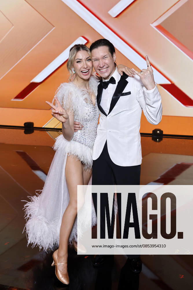 Singer Anna Carina Woitschack and dancer Evgeny Vinokurov at the sixth dance show of the 19th season of the RTL dance show Lets Dance at the Coloneum Cologne, 17 04 2026 NRW Germany